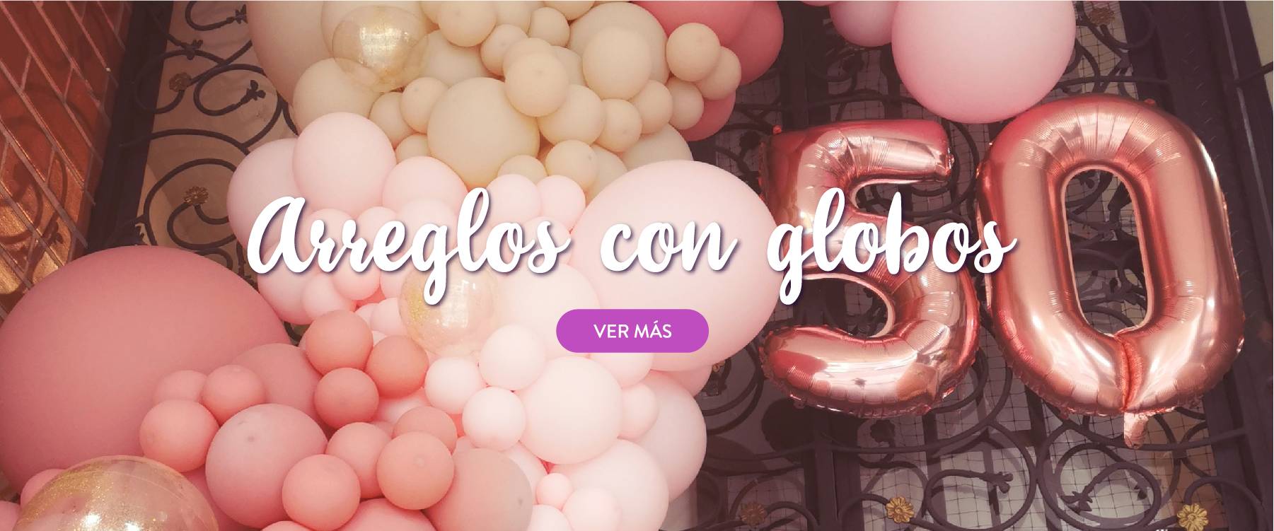 Arreglos con globos