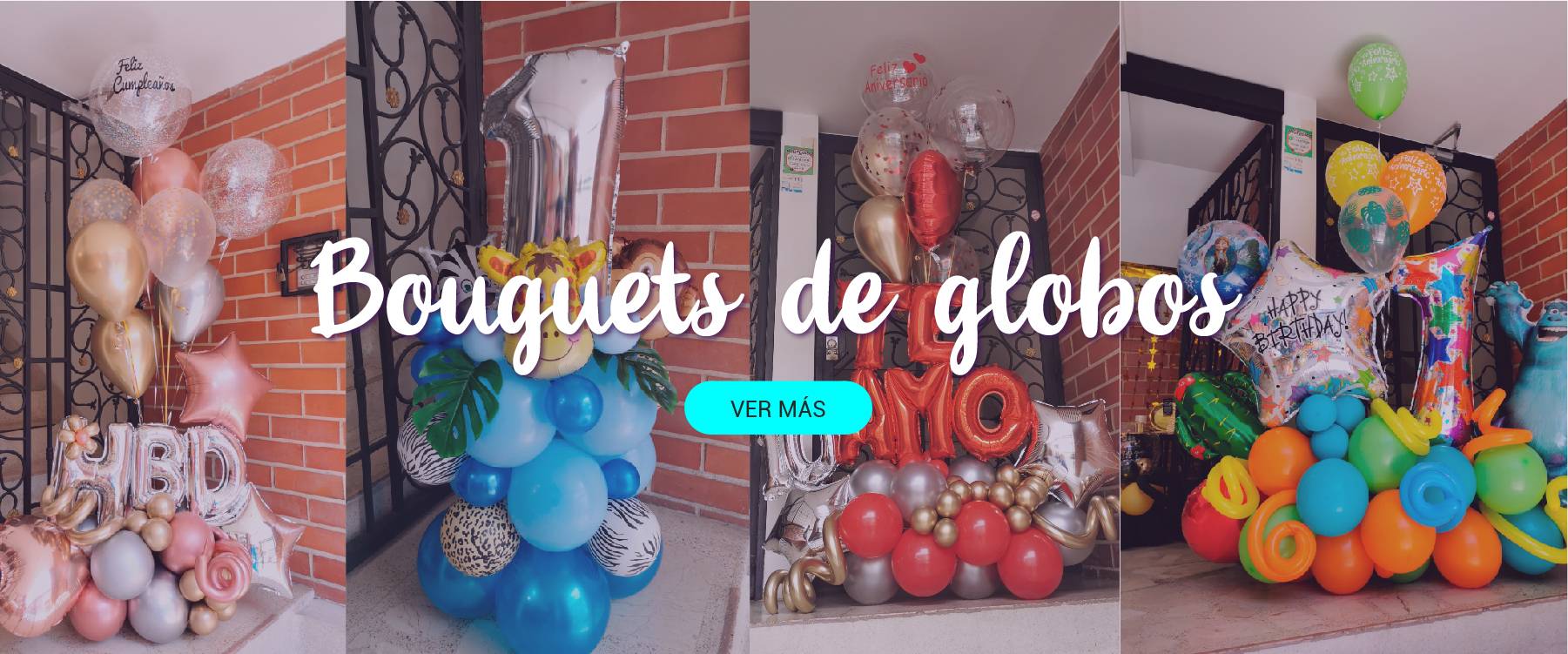 Bouquets de globos