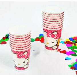 Vasos Hello Kitty x8